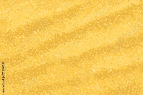 Fototapeta samoprzylepna Small light golden sand beach illustration reflections natural vector textures soft