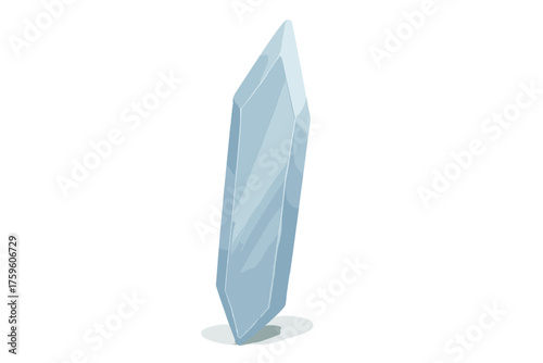 Transparency effect creating frosted frosty shard vector subtle crystal edges illustration