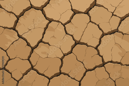 Fragments dry pattern cracked texture enhancing shading vector rough clay depth ground