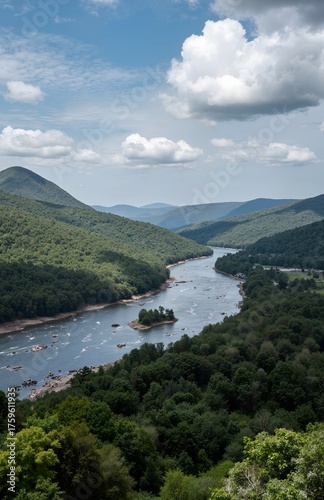 Wallpaper Mural lake in the mountains Torontodigital.ca