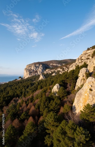 Wallpaper Mural view of the mountains Torontodigital.ca