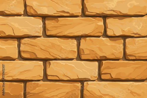 Warm texture layered sandstone subtle shadows illustration vector light wall rendering natural