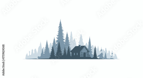 vector illustration of church