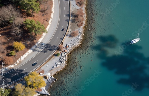 Wallpaper Mural aerial view of city Torontodigital.ca