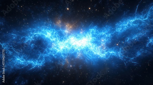 Wallpaper Mural Cosmic Nebula Energy Flow Torontodigital.ca
