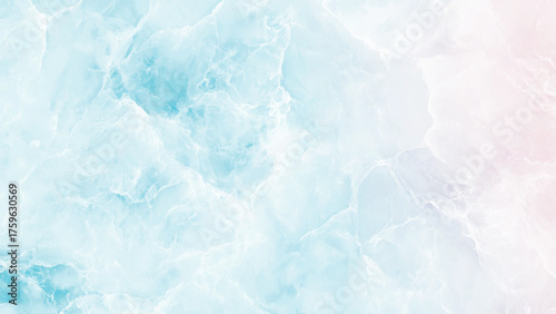 colorfull blue ink marble texture background