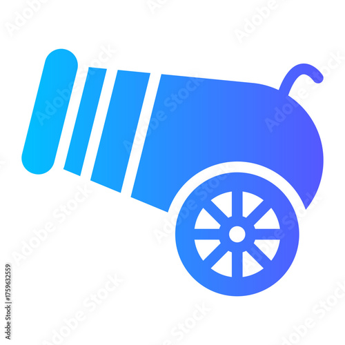 cannon gradient icon