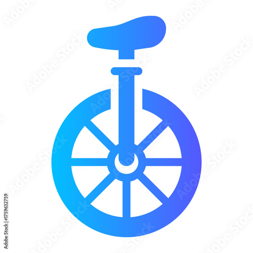 unycicle gradient icon