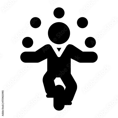 circus glyph icon