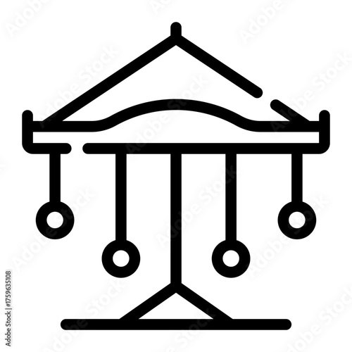 carousel line icon