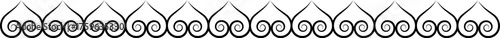 Greek ornament icon of black decorative border, frame, and pattern design elements, flat and line style vector illustration, swirl, scroll, and vintage motif decoration