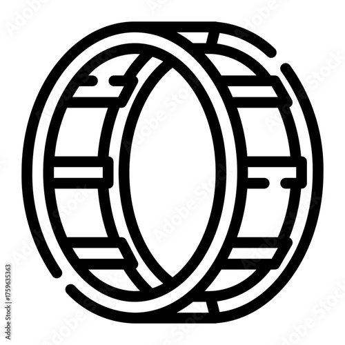 wheel line icon