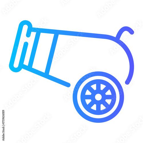 cannon gradient icon