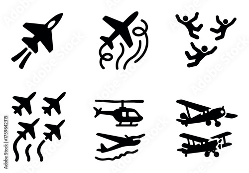 Airshow Icon Set