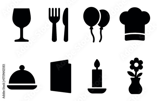 Buffet Icon Set