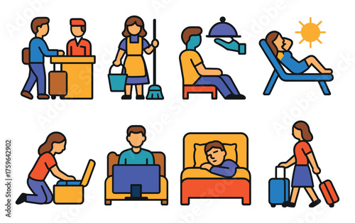 Hotel Activity Icons