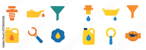 Autoservice Icon Set