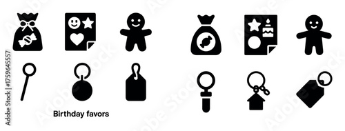 Birthday Favor Icons