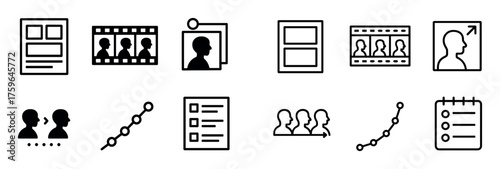 Animation Process Icons