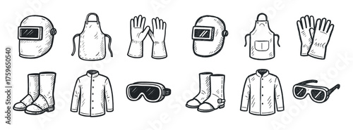Welding Gear Icons