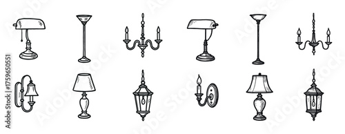 Vintage Lighting Icons