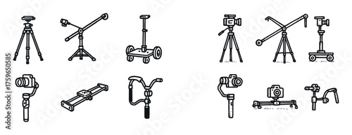 Video Equipment Icons