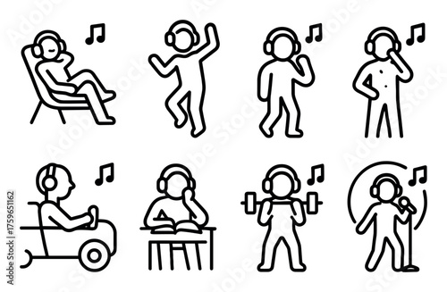 Music Activity Icons