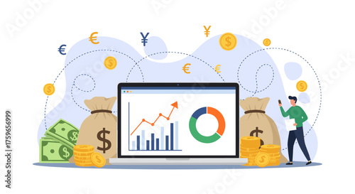 Financial planning growth investment strategy analysis for business success and economic prosperity.