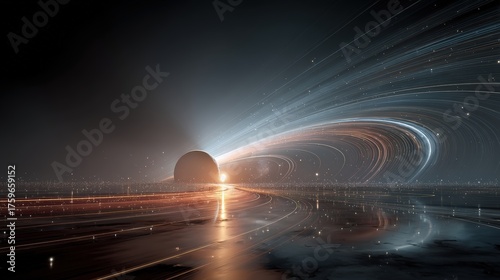 Celestial Orbits and Time-Lapse Star Trails Across the Universe