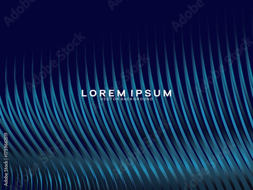 Premium background design with dark blue luxury motif. Vector horizontal template, for digital lux business banners, contemporary formal invitations, luxury vouchers, gift certificates, etc.	
