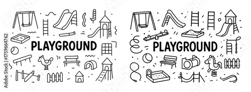 Playground Doodle Art