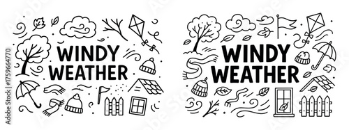 Windy Weather Icons