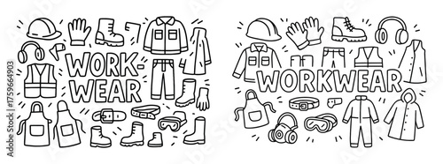 Workwear Essentials Doodle