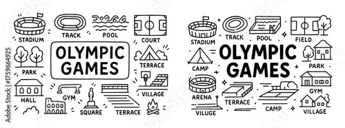 Olympic Games Doodle