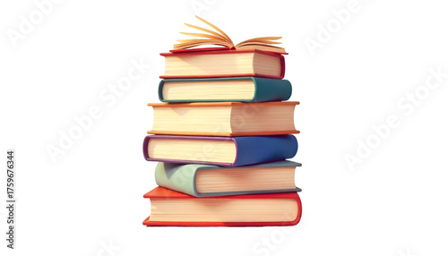 Simple book icon animation