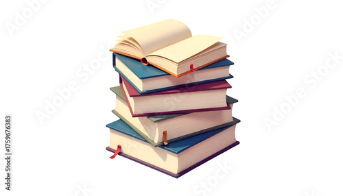 Simple book icon animation