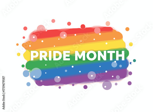 June marks LGBT Pride Month, celebrating lesbian, gay, bisexual, and transgender identities with an annual celebration, featuring the LGBT flag, the rainbow love concept, human rights and tolerance