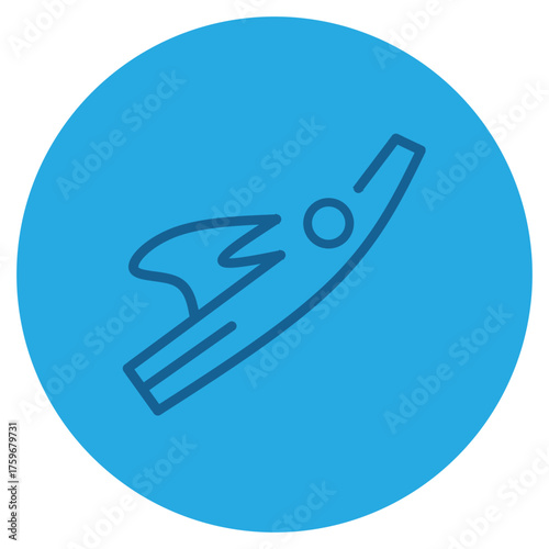 Running icon illustration