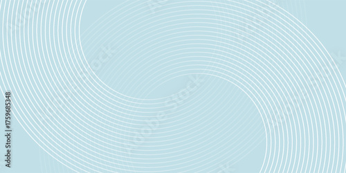Modern abstract background. Glossy white gradient circle lines. Minimal geometric pattern. Simple graphic elements. Futuristic concept. Suitable for cover, poster, banner, brochure, eps10.