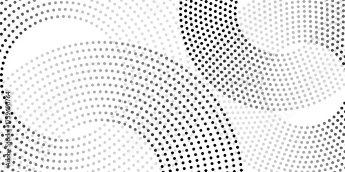 Abstract gold circle lines on dark background. Geometric stripe line art design. Vector illustration, eps10.