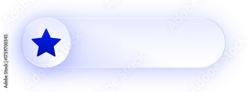 Glowing Star Favorite Button