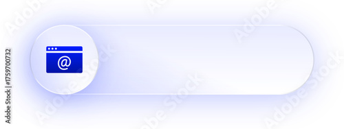 Glowing Webmail Button