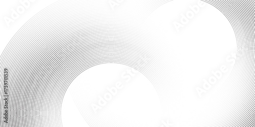 Black mascara circular texture, brush stroke isolated on white background. vector illustration eps10