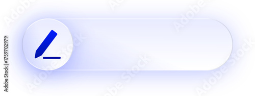 Glowing Edit Write Button