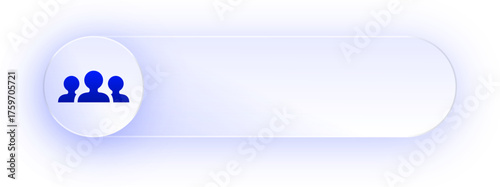 Glowing Group Team Button