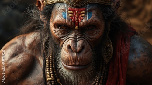 God Hanuman ji portrait