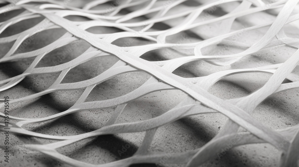 Abstract lattice work with minimalist and elegant for background