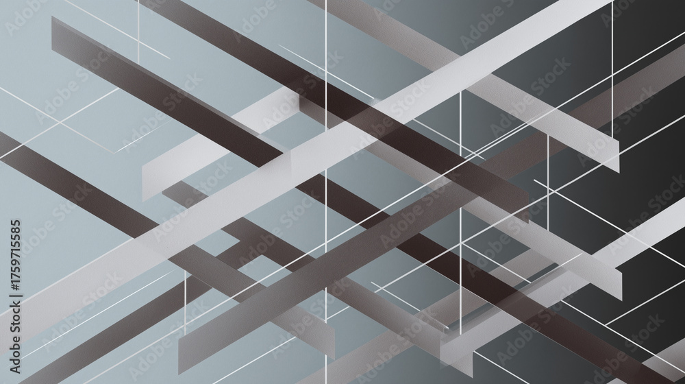 Abstract lattice work with minimalist and elegant for background