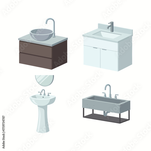 Elegant Bathtub and Sink Combinations for Modern Bathrooms