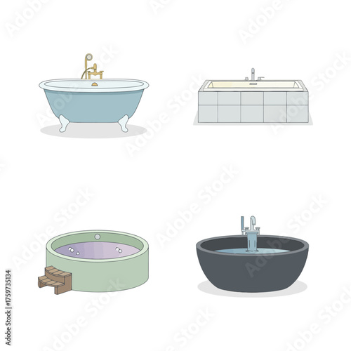 Luxurious Bathtub Designs for a Relaxing Spa Experience at Home